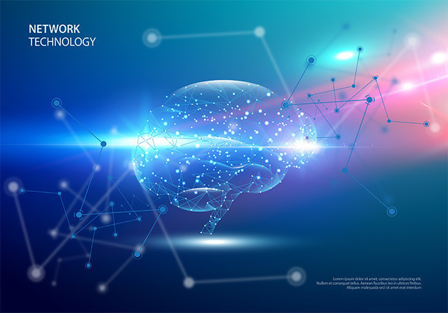 科技海報(bào)背景圖片素材